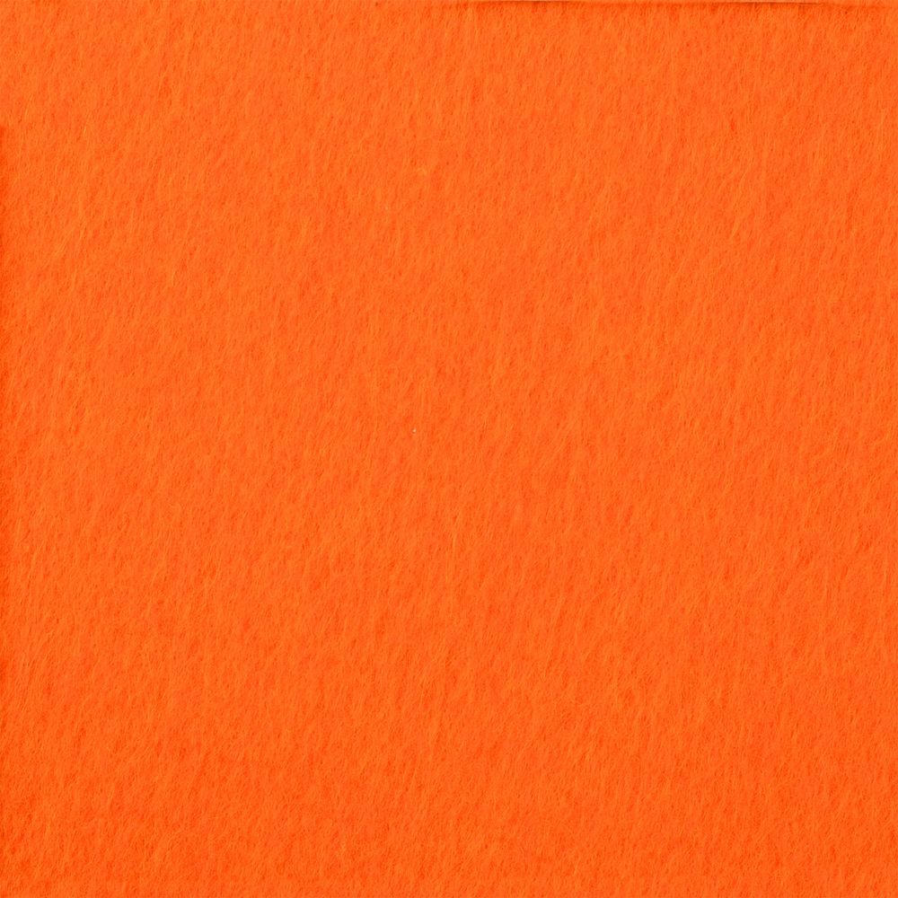 Заготовка из фетра Felt M, оранжевый неон